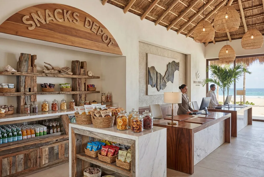 Snack shop in a hotel